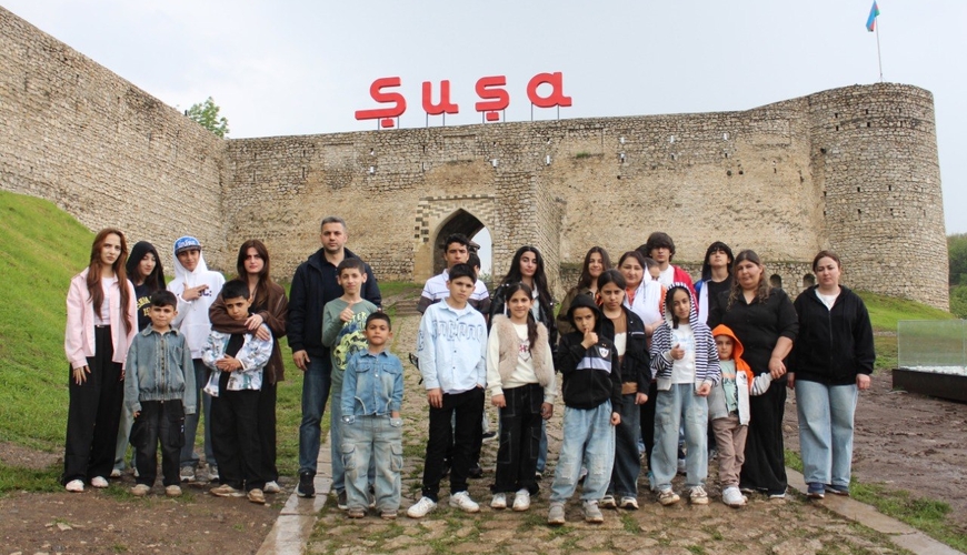 Uşaqlar Günü ilə əlaqədar Qarabağa səfər təşkil olunub