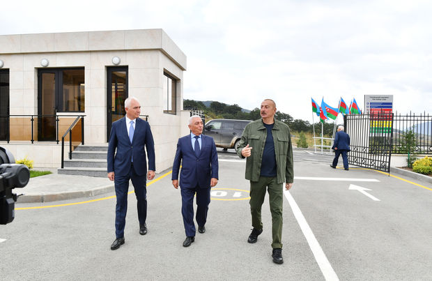 Laçın rayonunda “Mişni” və “Alxaslı” Kiçik Su Elektrik stansiyaları istifadəyə verilib - FOTO
