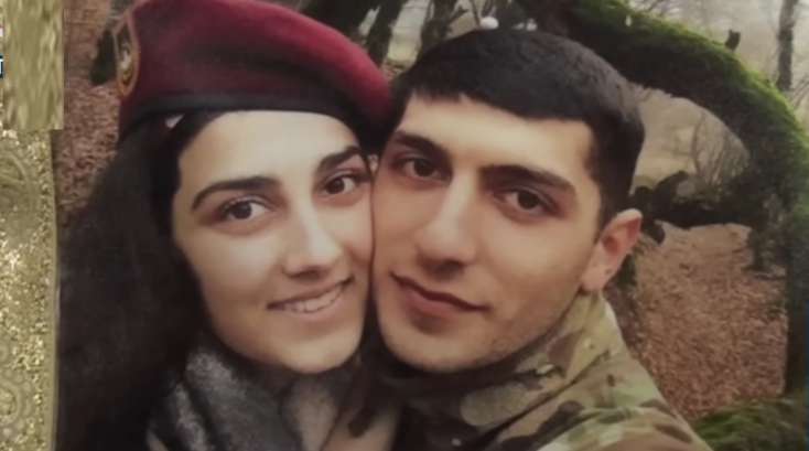 Şəhidin nişanlısından duyğulu sözlər: Hələ də onunla danışıram - VİDEO