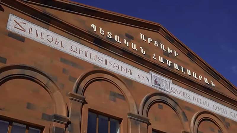 Xankəndi universitetinin görüntüləri yayıldı (VIDEO)