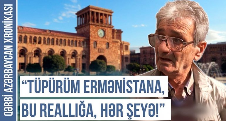 Erməni ziyalısı: “Tüpürüm Ermənistana, bu reallığa, hər şeyə!”