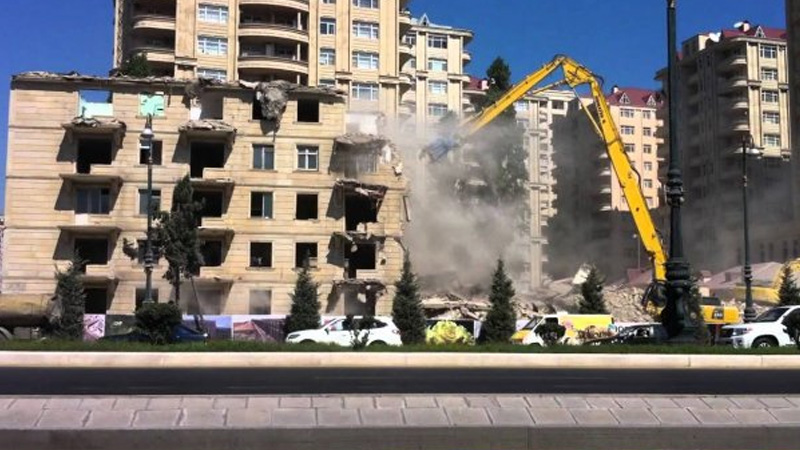 Bakının bu ərazisində "xruşovka"lar sökülür - 400 AZN kirayə pulu və mənzillər veriləcək