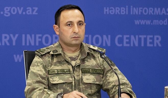 Anar Eyvazov: Silah-sursat Azərbaycan SQ tərəfindən təhvil alınır