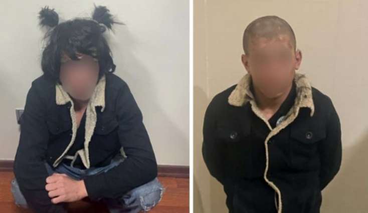 Polisi təhqir edən gəncin saçını kim qırxıb?