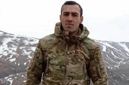 Minaya düşərək şəhid olan hərbçimiz... - Foto