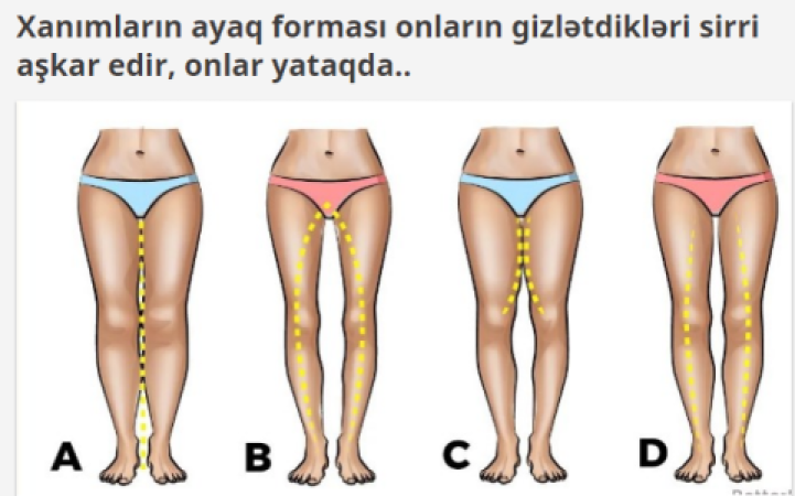 Xanımların ayaq forması onların gizlətdikləri sirri aşkar edir, onlar yataqda..