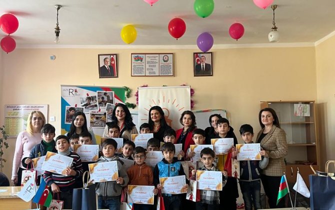 “Gələcəyimizə Çıraq ol” ailəsi şagirdlər üçün master-klass təşkil edib