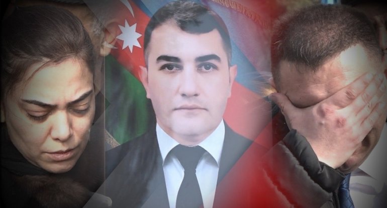 Şəhid Orxan Əsgərovun dəfnində tanınmışların göz yaşları - VİDEO