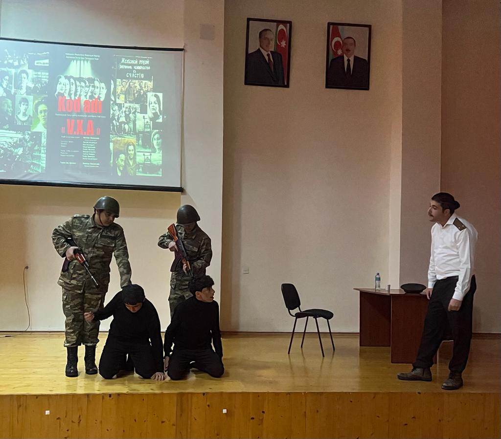 "KOD ADI V.X.A"- REPRESSİYAYA MƏRUZ QALMIŞ AZƏRBAYCAN QADINLARINA İTHAF OLUNAN TAMAŞA - FOTOLAR