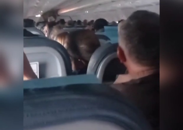 Naxçıvan-Bakı aviareysində qorxu dolu anlar (VİDEO)