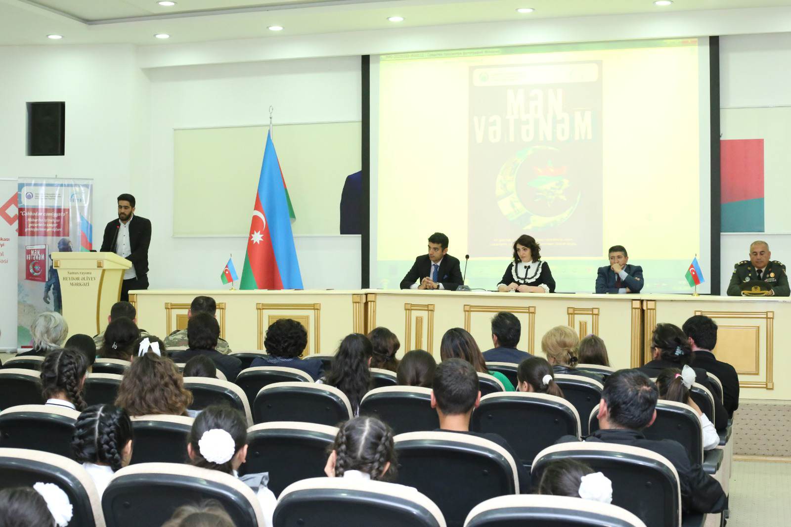 "Mən vətənəm" kitabının Samux rayon Heydər Əliyev Mərkəzində təqdimatı olub