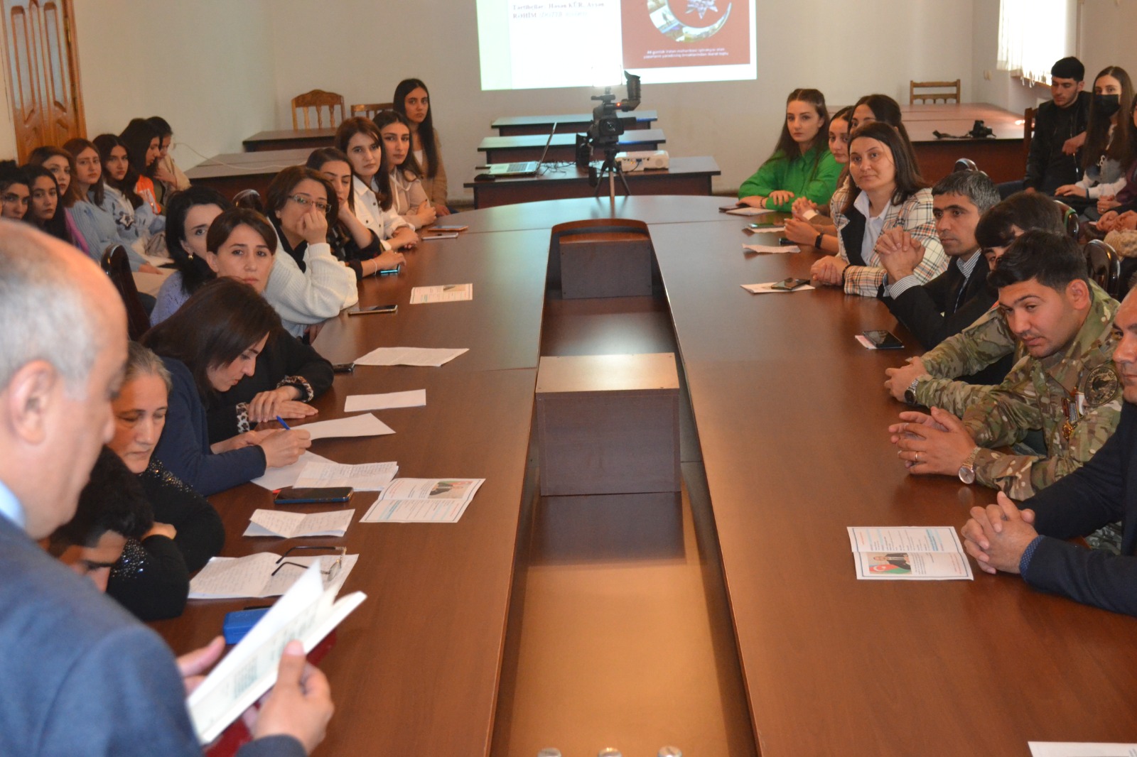 “Mən vətənəm” kitabı Mingəçevir Dövlət Universitetində təqdim olundu – FOTOLAR