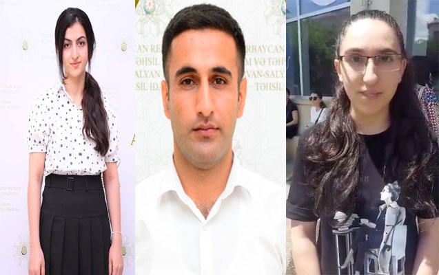 İmtahanda ən yüksək balı onlar topladı - Fotolar
