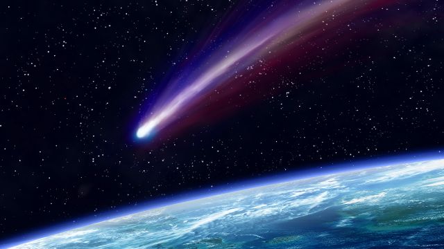 "Starlink" peykləri Bakı səmasında... - Foto
