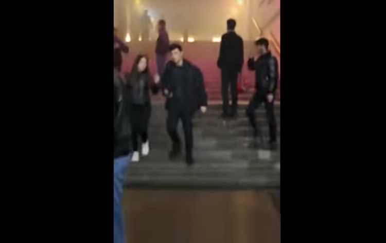 Metronun "Gənclik" stansiyasında yanğın GÖRÜNTÜLƏRİ