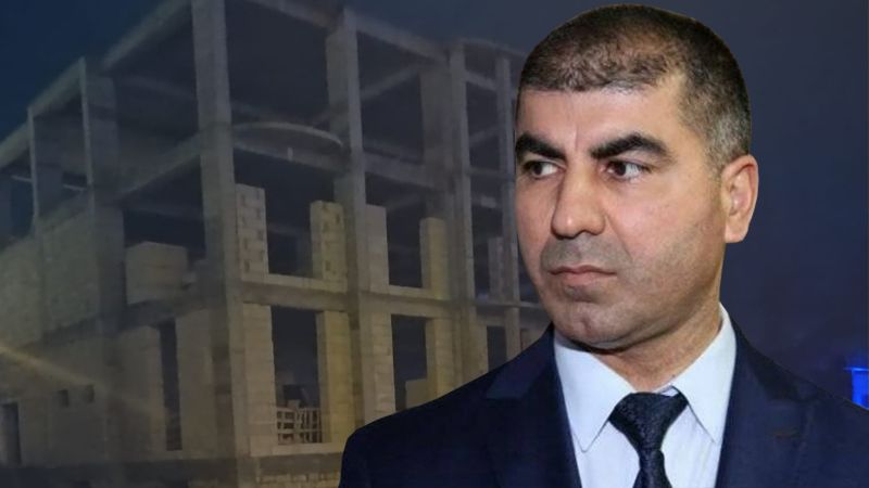 Vasif Talıbovun müavini villasının tikintisini yarımçıq saxladı