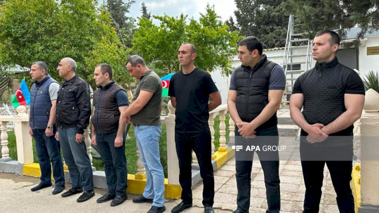 Əfv edilən MTN polkovnikləri azadlıqda - FOTO 